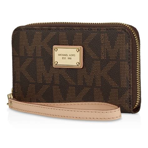 michael kors zip wallet iphone 5s|Michael Kors small zip wallet.